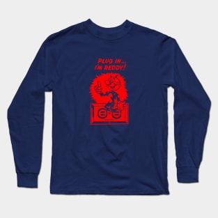 plug in reddy kilowatt red Long Sleeve T-Shirt